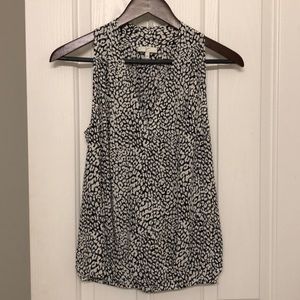 Joie Silk Shell with snap closure